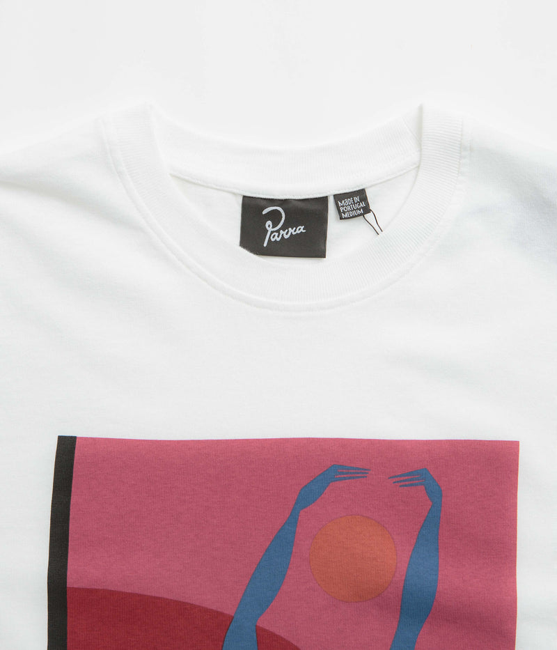 by Parra Protect The Sun T-Shirt in White