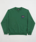 by Parra Repeat Pea Crewneck Sweatshirt in Green