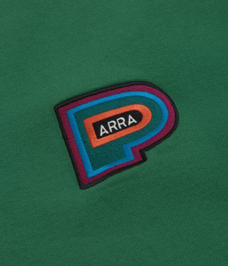 by Parra Repeat Pea Crewneck Sweatshirt in Green