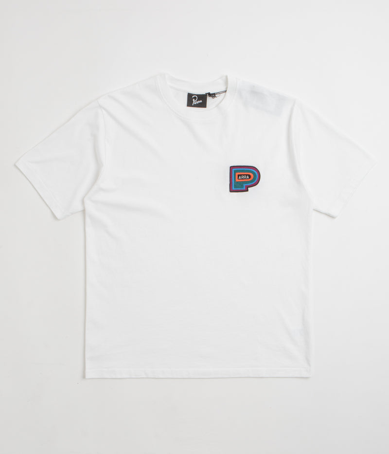 by Parra Repeat Pea T-Shirt in White