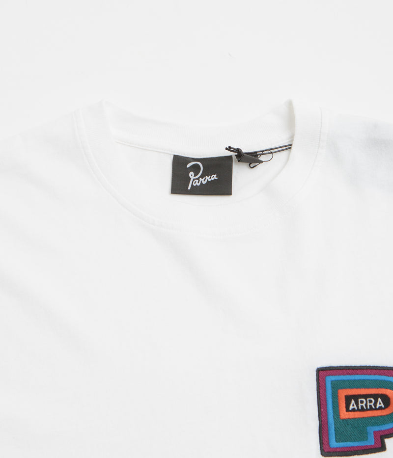 by Parra Repeat Pea T-Shirt in White