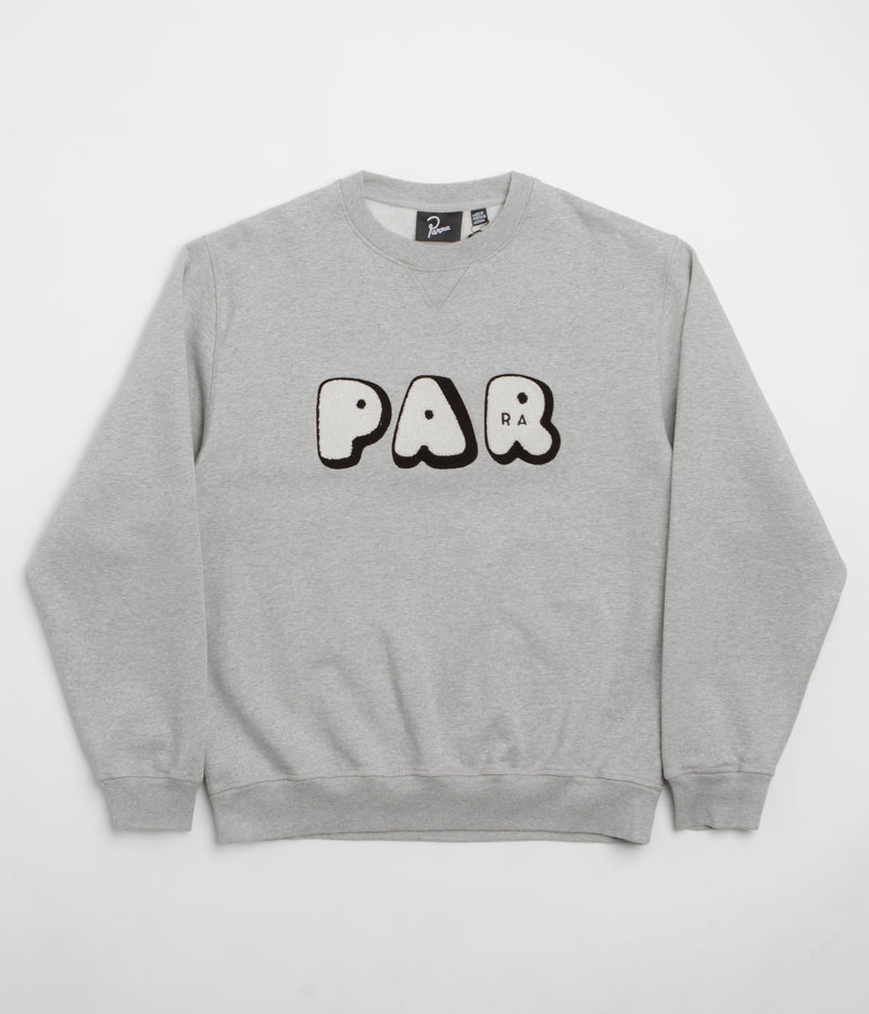 by Parra Rounded Par Crewneck Sweatshirt in Heather Grey