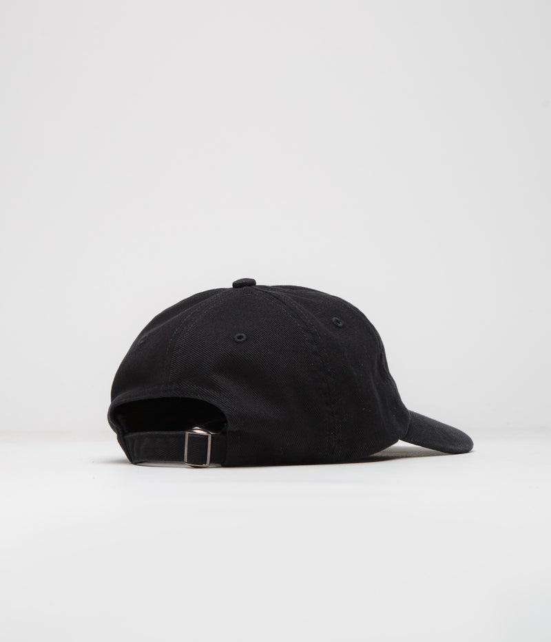 by Parra Signature Cap in Black and Black