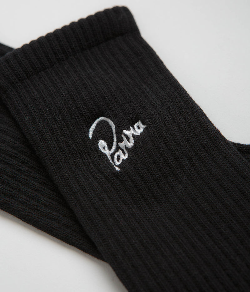 by Parra Signature Socks in Black