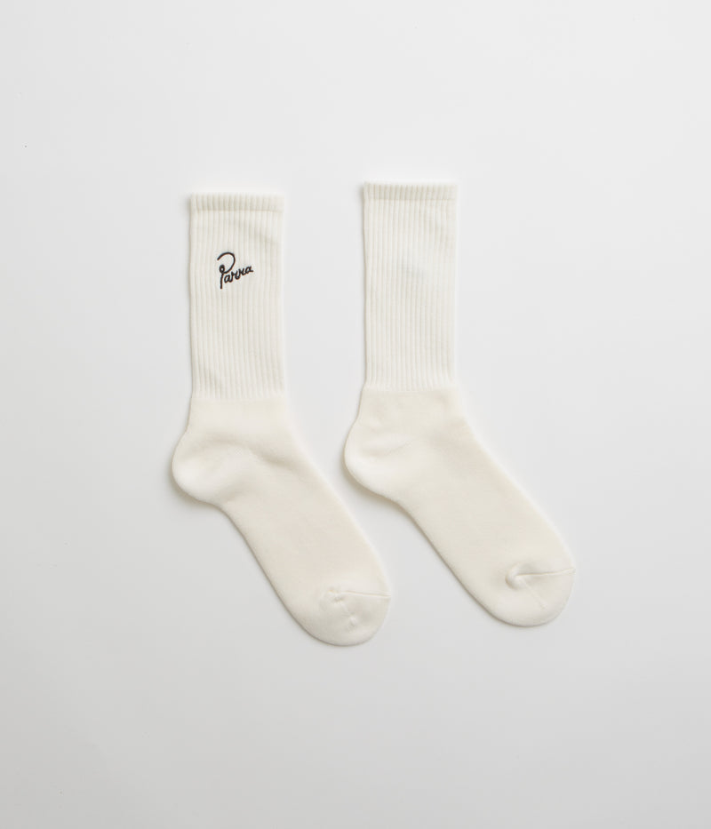 by Parra Signature Socks in White