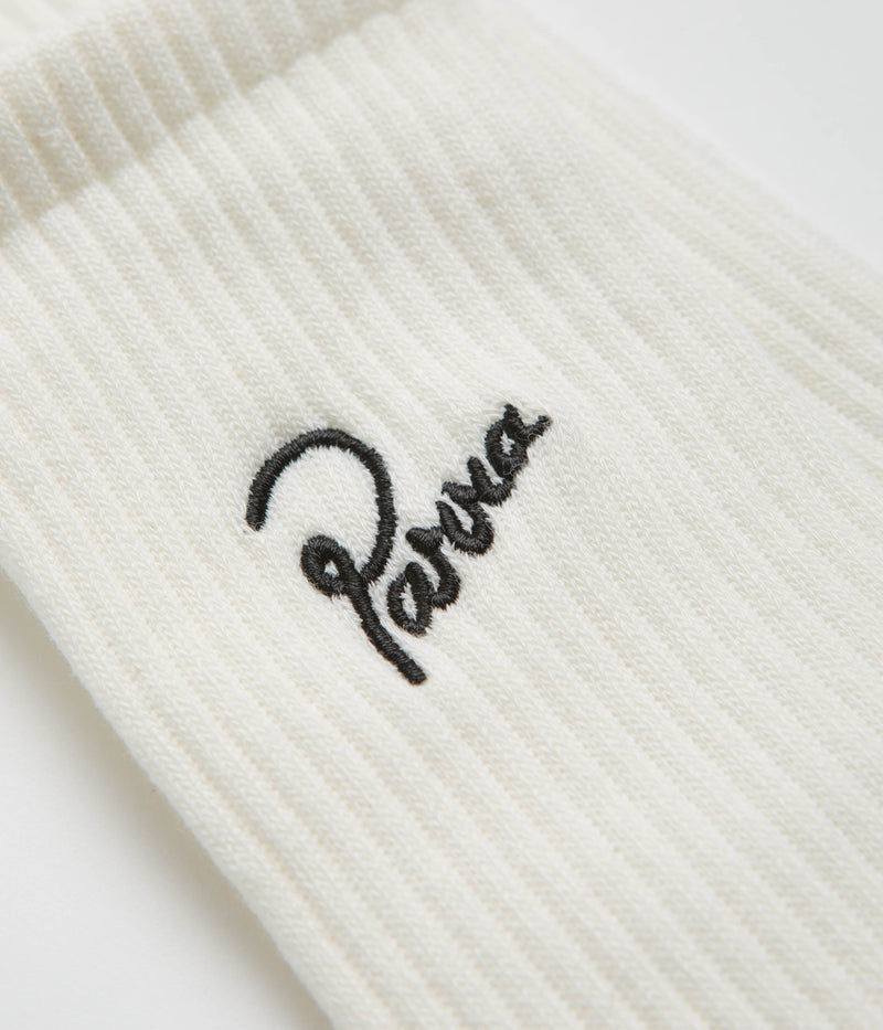 by Parra Signature Socks in White