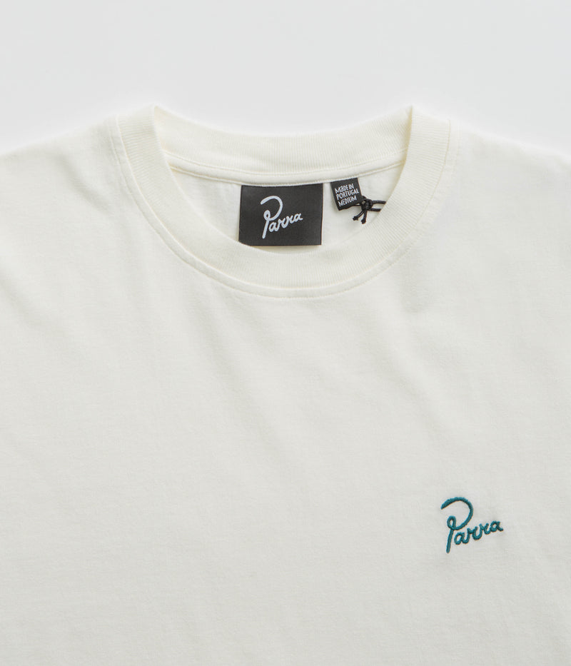 by Parra Signature T-Shirt in Off White