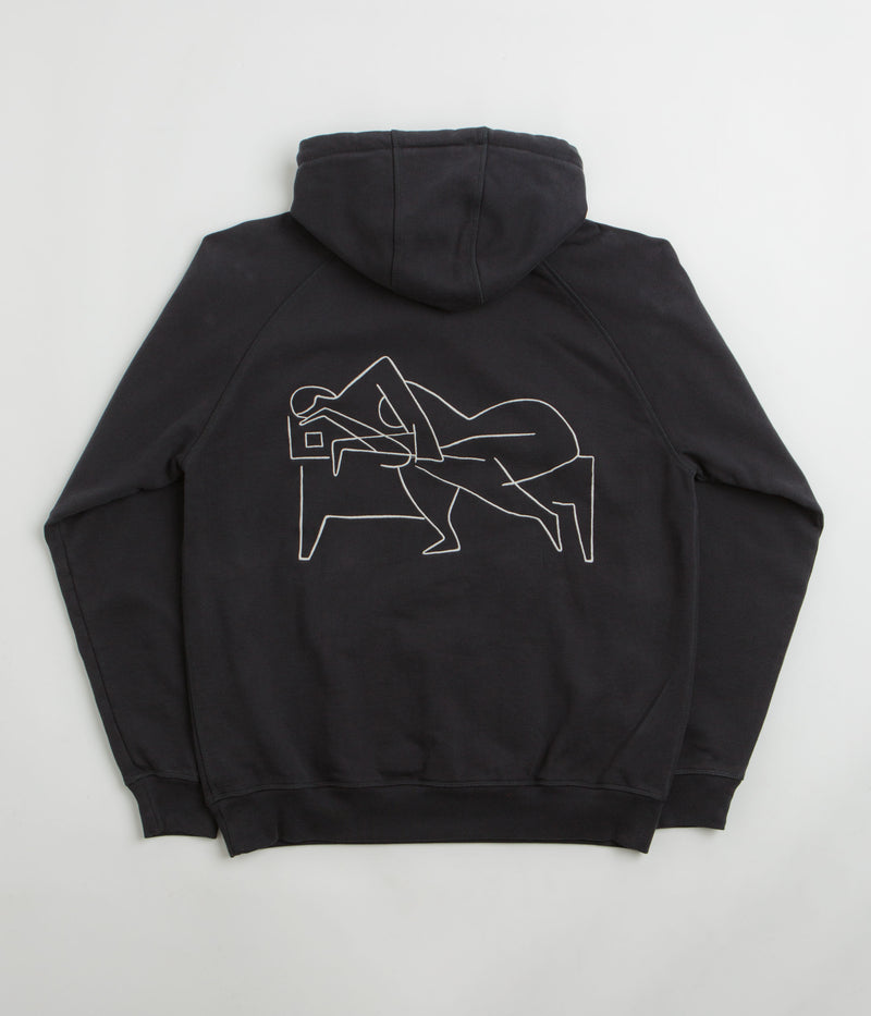 by Parra Sleep Now Hoodie in Black