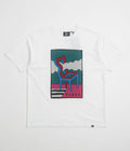 by Parra Smoke Chair T-Shirt in White