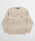 by Parra Static Stalker Sweatshirt in Sand