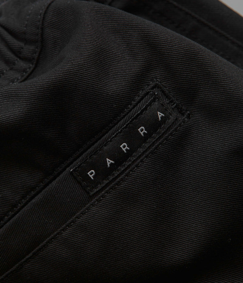 by Parra Stitched Up Duck Pants in Black and Black