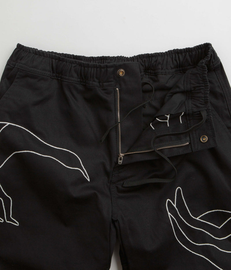 by Parra Stitched Up Duck Pants in Black