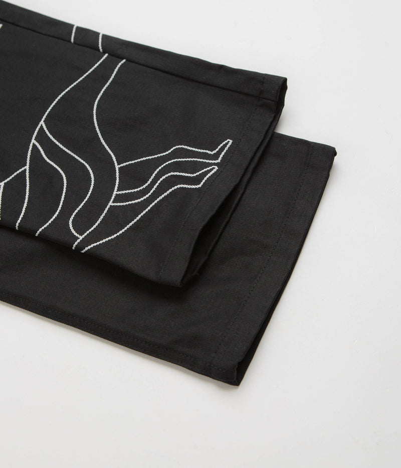 by Parra Stitched Up Duck Pants in Black