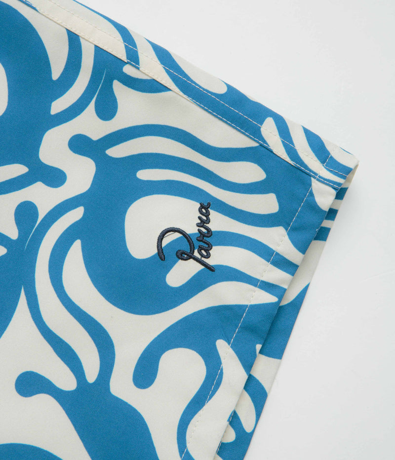 by Parra The Blob Swim Shorts in Blue