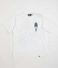 by Parra The Broken Door T-Shirt in White