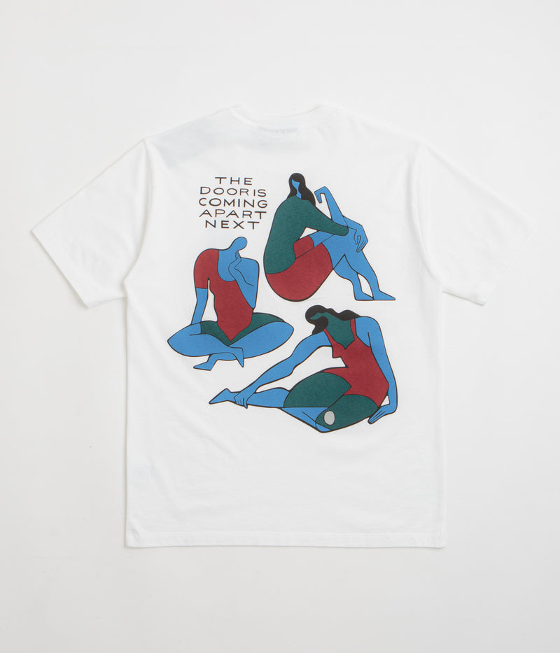 by Parra The Broken Door T-Shirt in White