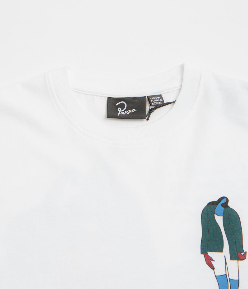 by Parra The Broken Door T-Shirt in White