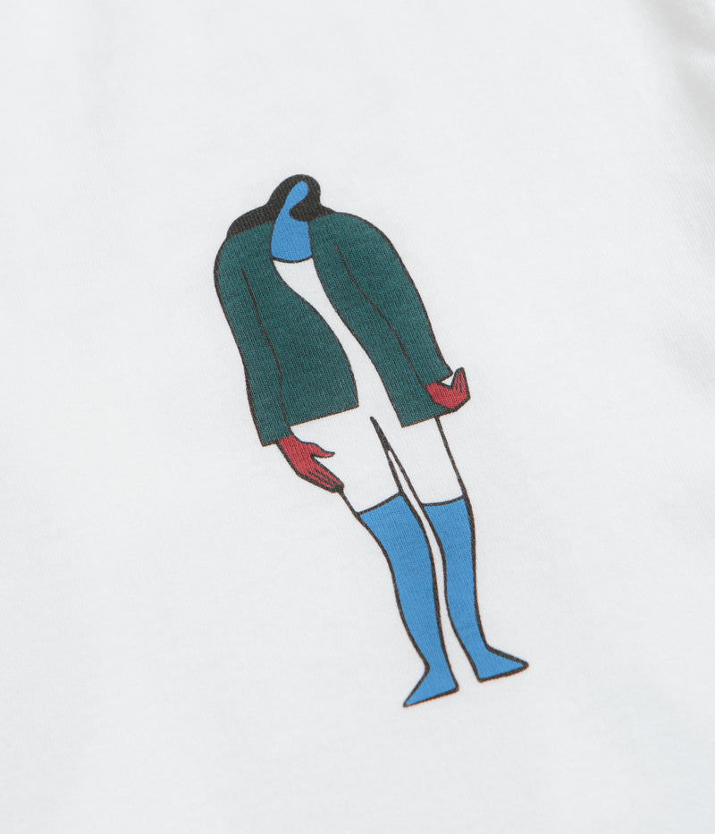 by Parra The Broken Door T-Shirt in White