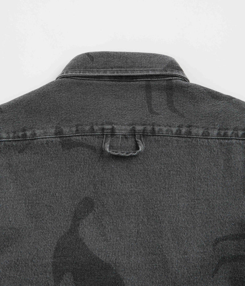 by Parra The Stalkers Shirt in Washed Grey