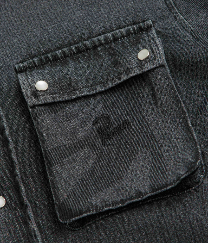 by Parra The Stalkers Shirt in Washed Grey