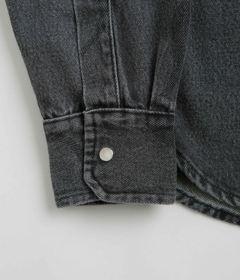 by Parra The Stalkers Shirt in Washed Grey