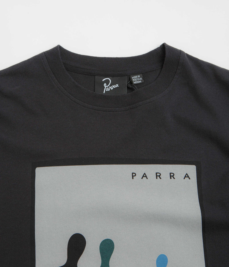 by Parra The Visitors Long Sleeve T-Shirt in Black