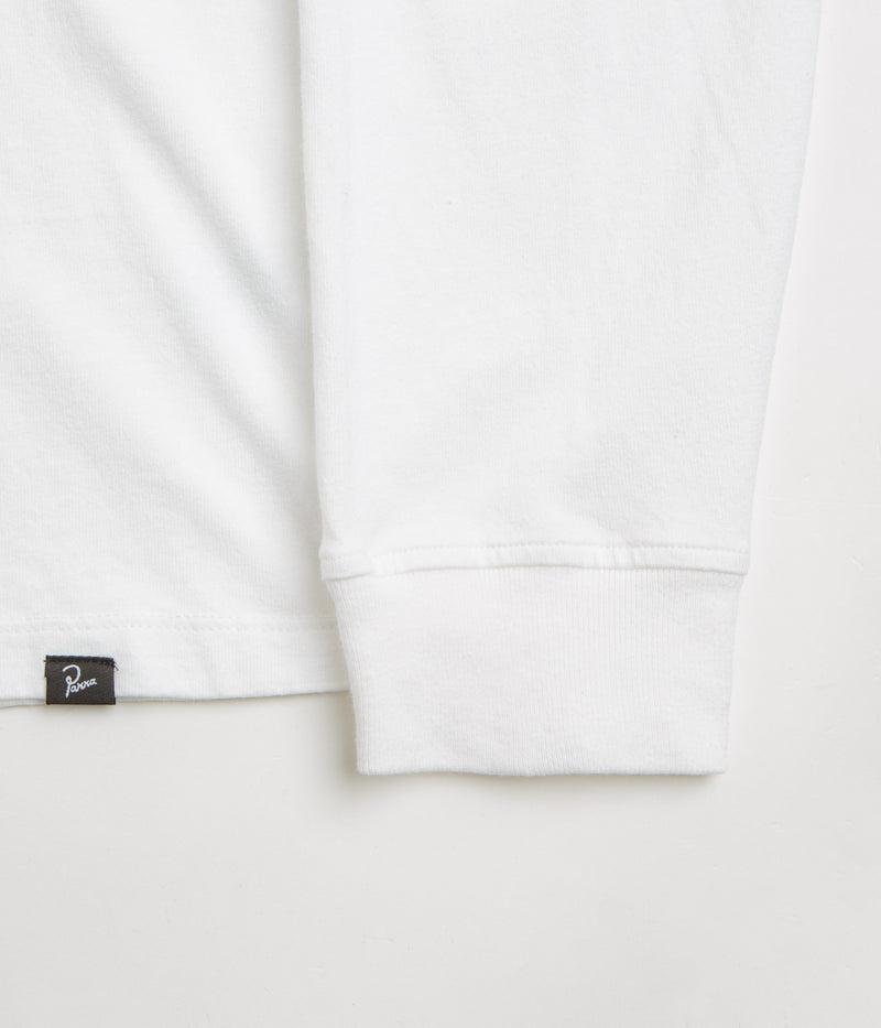 by Parra The Visitors Long Sleeve T-Shirt in White