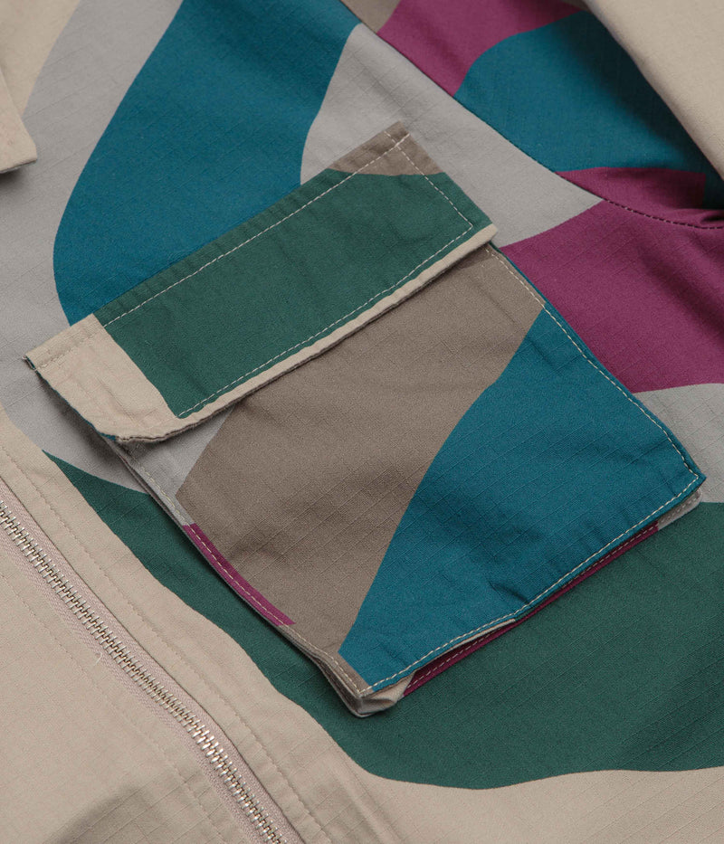 by Parra The Wall Camo Jacket in Sand