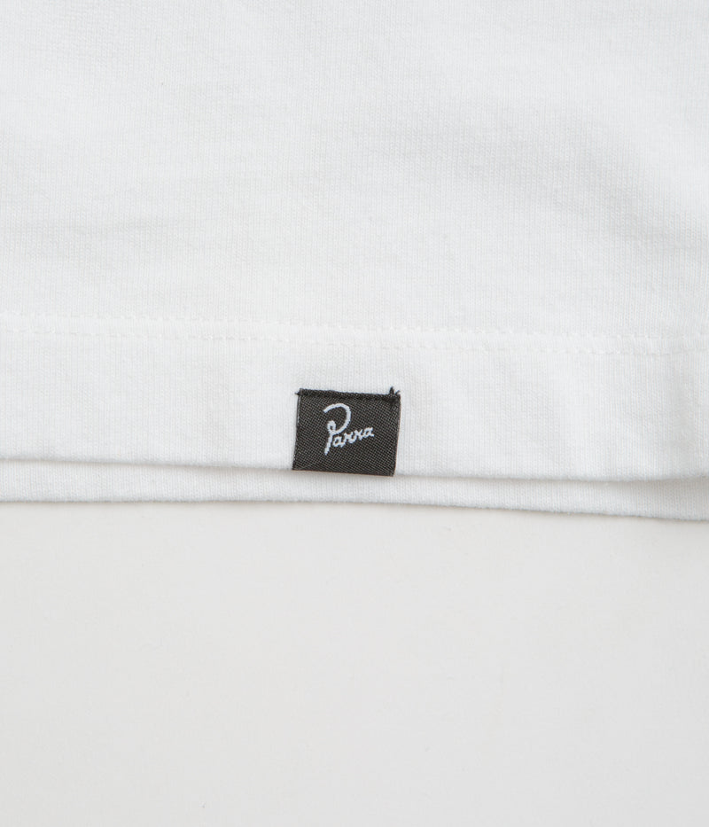 by Parra There Will Be Not Long Sleeve T-Shirt in White