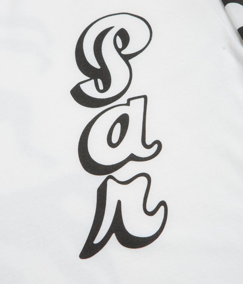 by Parra There Will Be Not Long Sleeve T-Shirt in White