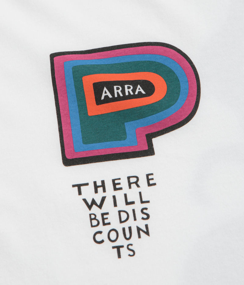 by Parra There Will Be Not Long Sleeve T-Shirt in White
