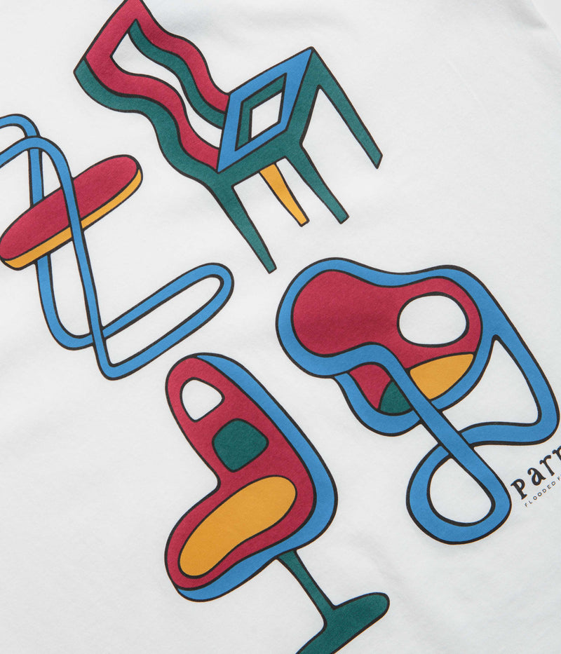 by Parra Unreasonable Chairs T-Shirt in White