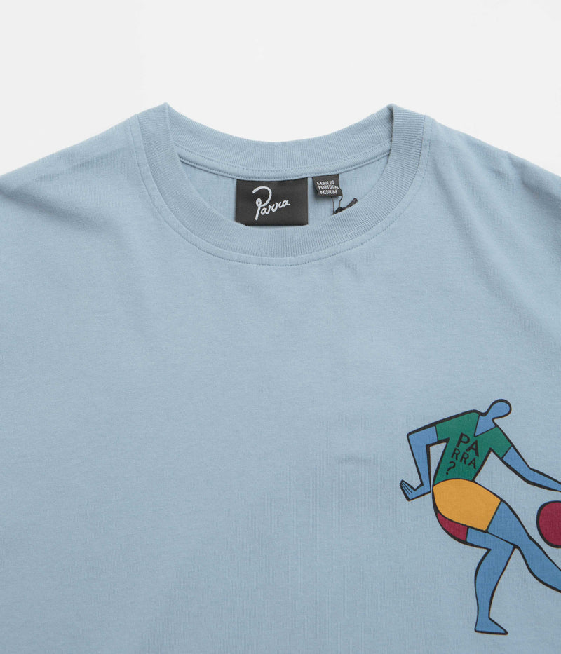 by Parra Vase Delivery T-Shirt in Light Blue