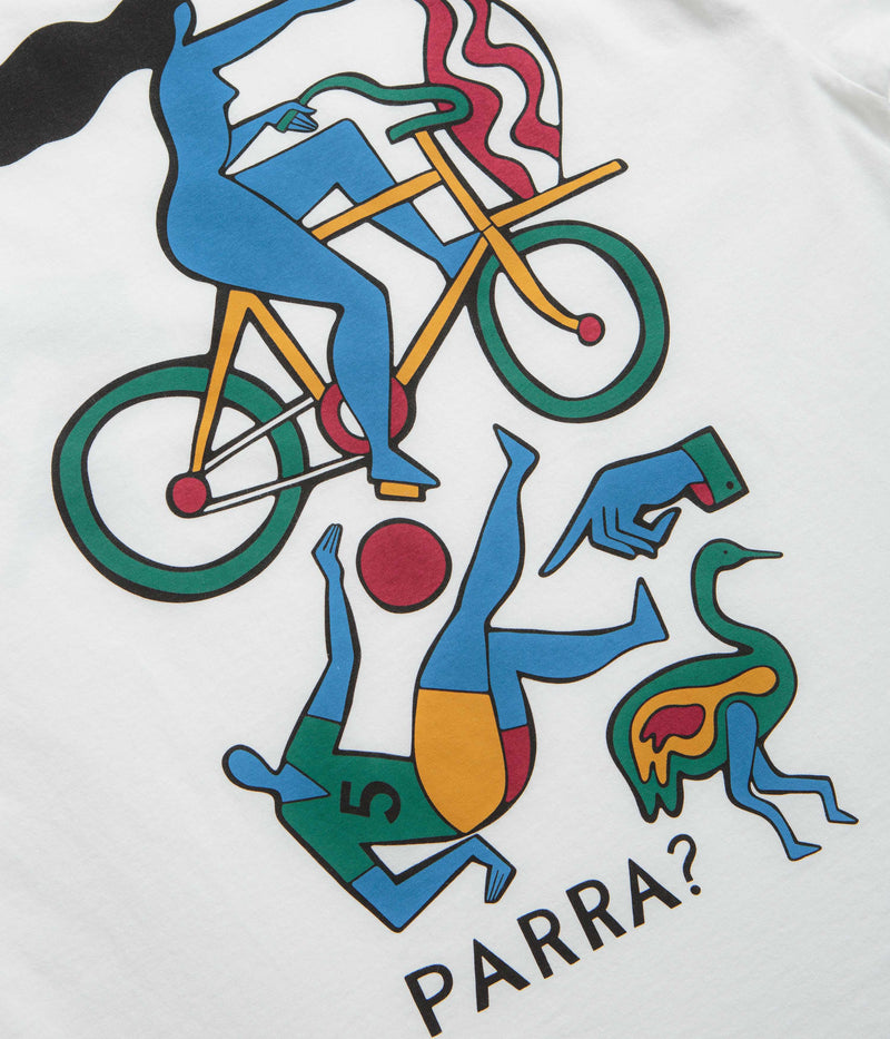 by Parra Vase Delivery T-Shirt in White