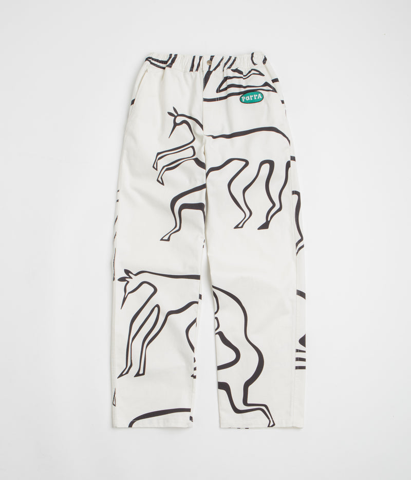 by Parra Yoga Walks Pants in White