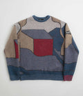 by Parra Your Street Knitted Sweatshirt in Blue