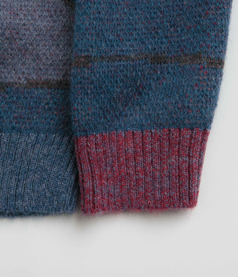 by Parra Your Street Knitted Sweatshirt in Blue