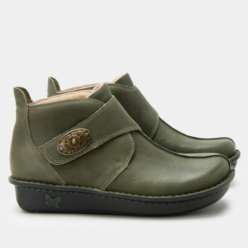 Caiti Avocado Boot | Alegria Shoes