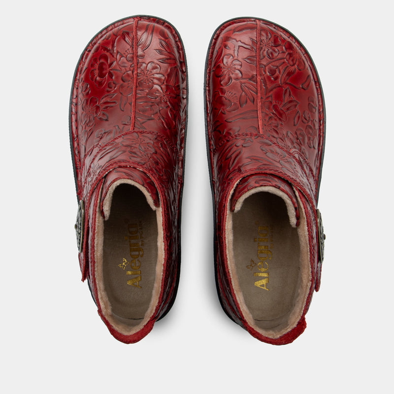 Caiti Loretta Red Boot | Alegria Shoes