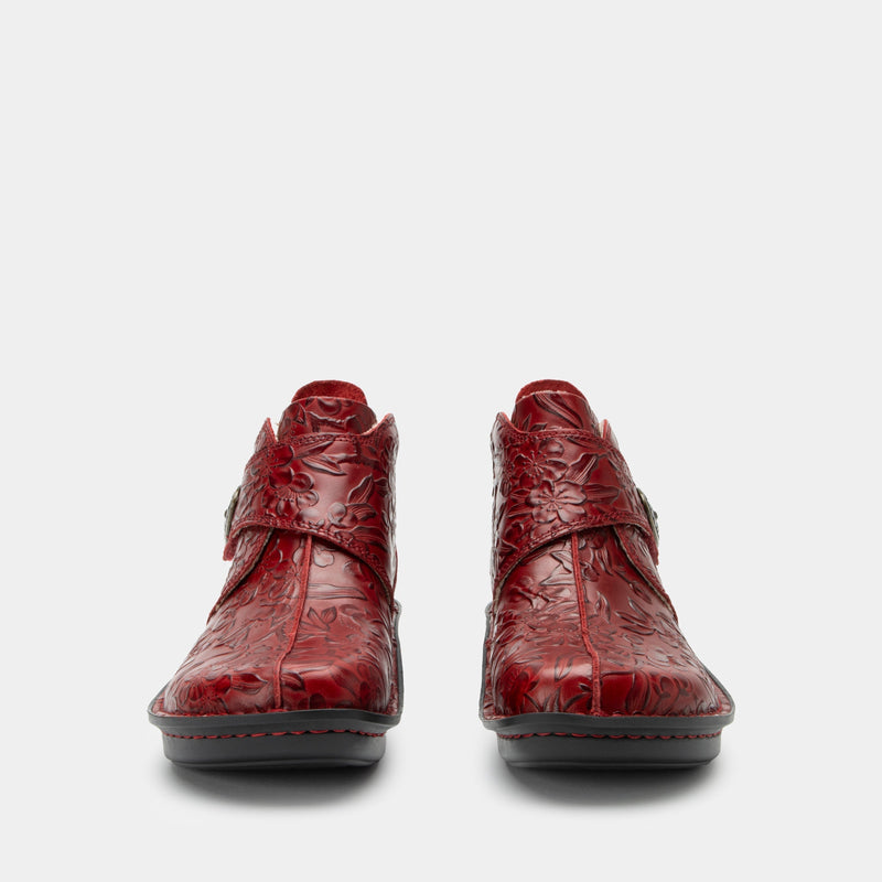 Caiti Loretta Red Boot | Alegria Shoes