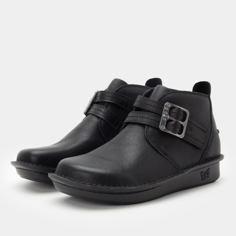 Caiti Washed Black Boot