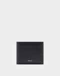 Capitol Wallet in Black Grained Leather