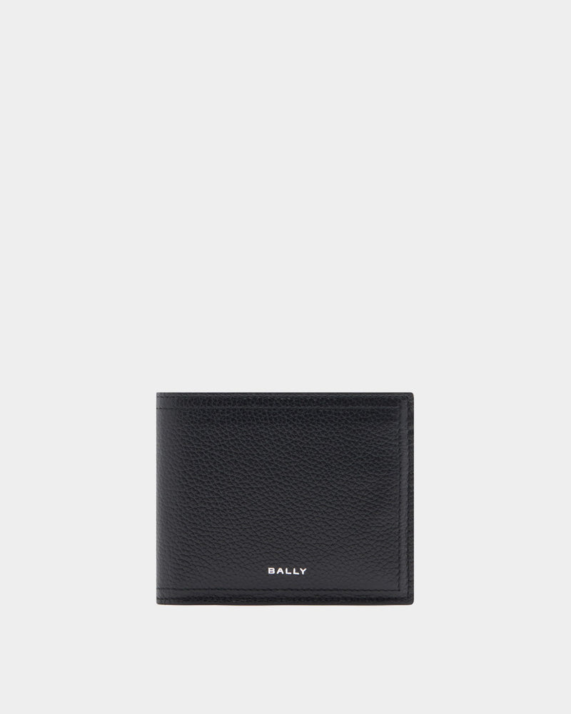 Capitol Wallet in Black Grained Leather