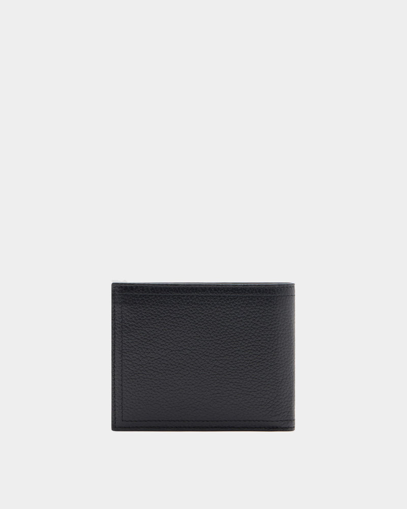 Capitol Wallet in Black Grained Leather