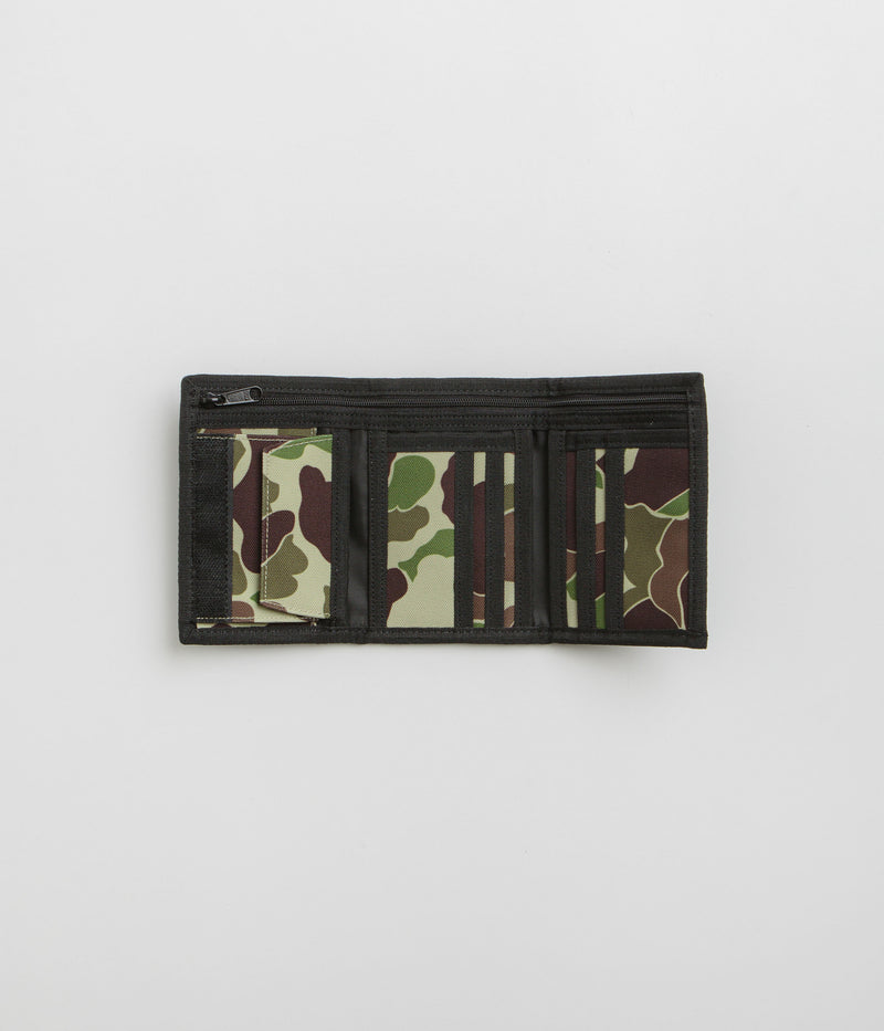Carhartt Alec Wallet in Camo Duck and Green