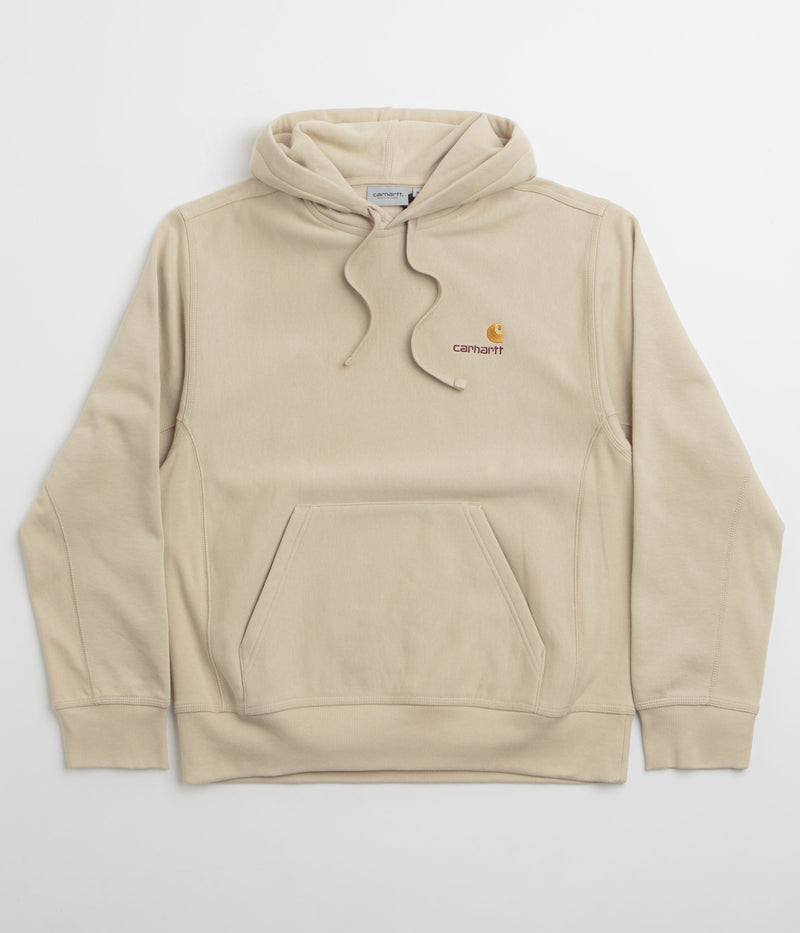 Carhartt American Script Hoodie in Fleur De Sel