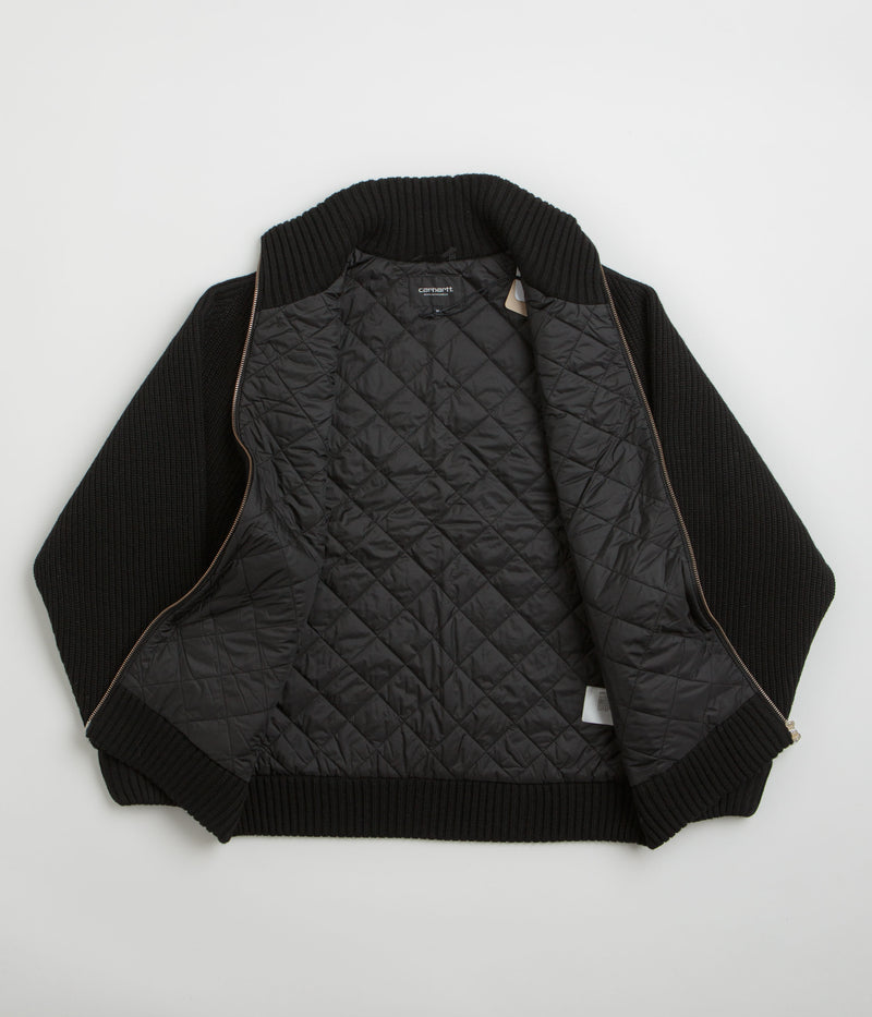 Carhartt Banley Sweater Jacket in Black