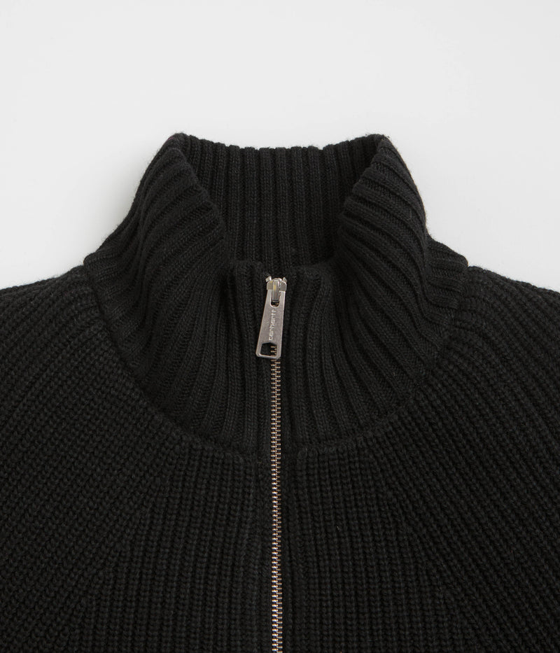 Carhartt Banley Sweater Jacket in Black