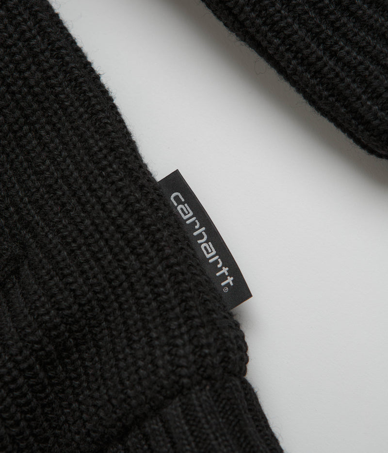 Carhartt Banley Sweater Jacket in Black