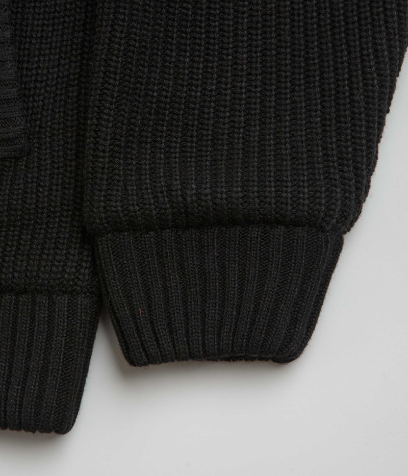Carhartt Banley Sweater Jacket in Black